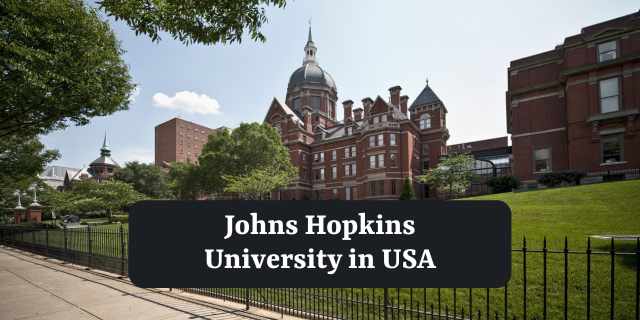 Johns Hopkins University in USA