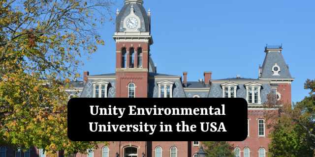 Unity Environmental University in the USA