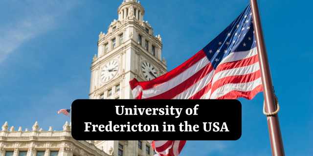 University of Fredericton in the USA